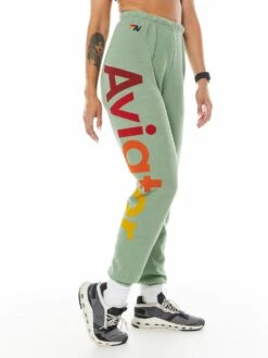 Logo Sweatpants -Neka Clothing AVIATOR.NATION.GREEN .3