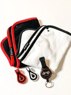 Set Of 2 Retractable Driptowels Poppy/White -Neka Clothing SA14777756.0590.4