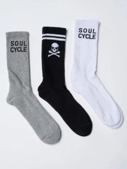 3 Pack Of Calf Socks