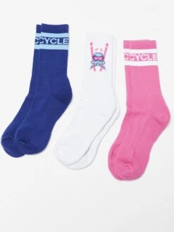3-Pack Holiday Calf Socks Multi