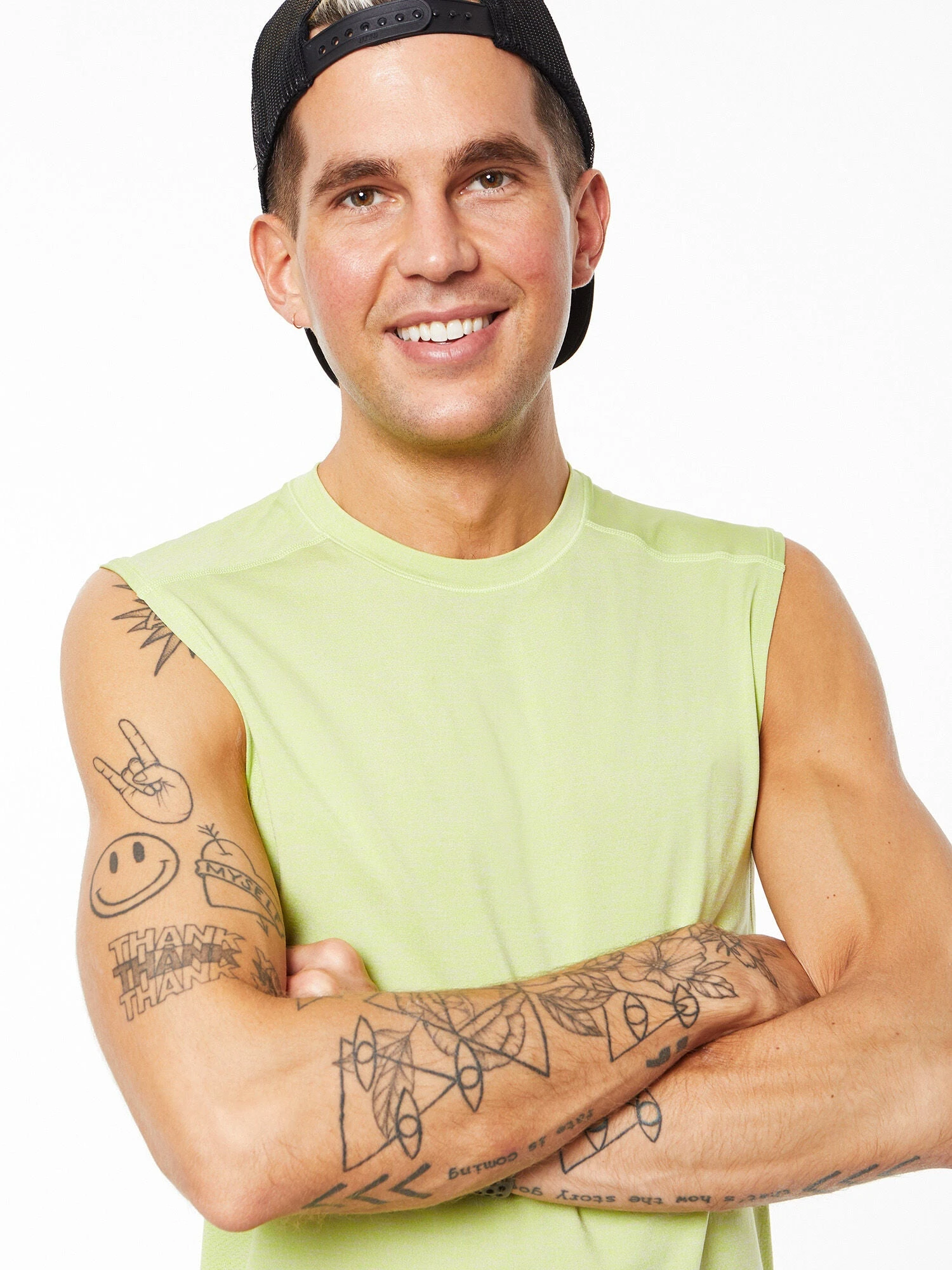 Breeze Seamless Tank Lime Green 4 Breeze Seamless Tank Lime Green - Image 2