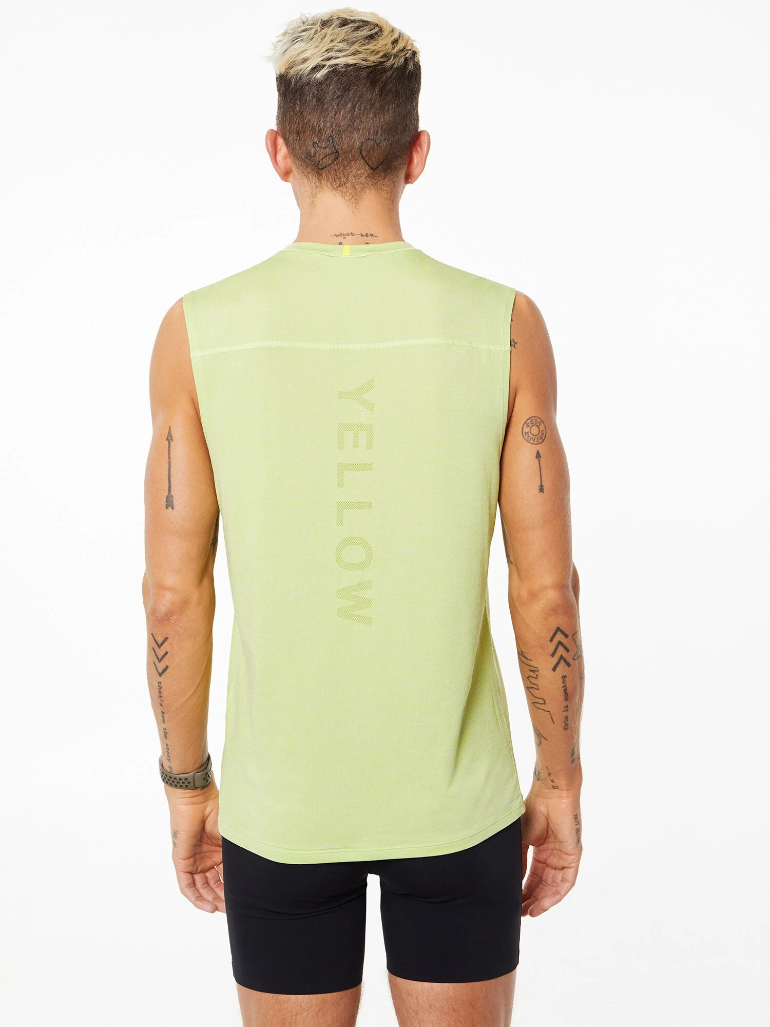 Breeze Seamless Tank Lime Green 6 Breeze Seamless Tank Lime Green - Image 4