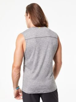 Breeze Seamless Tank Heather Grey -Neka Clothing SM30766930.0275.4
