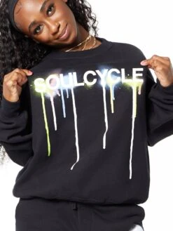 Derek Crew Neck Sweatshirt Black -Neka Clothing SM43969958.0001.2