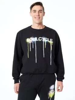 Derek Crew Neck Sweatshirt Black -Neka Clothing SM43969958.0001.7