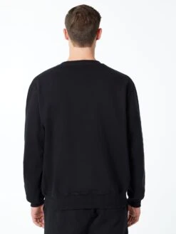 Derek Crew Neck Sweatshirt Black -Neka Clothing SM43969958.0001.8