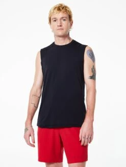 Breeze Seamless Tank Black
