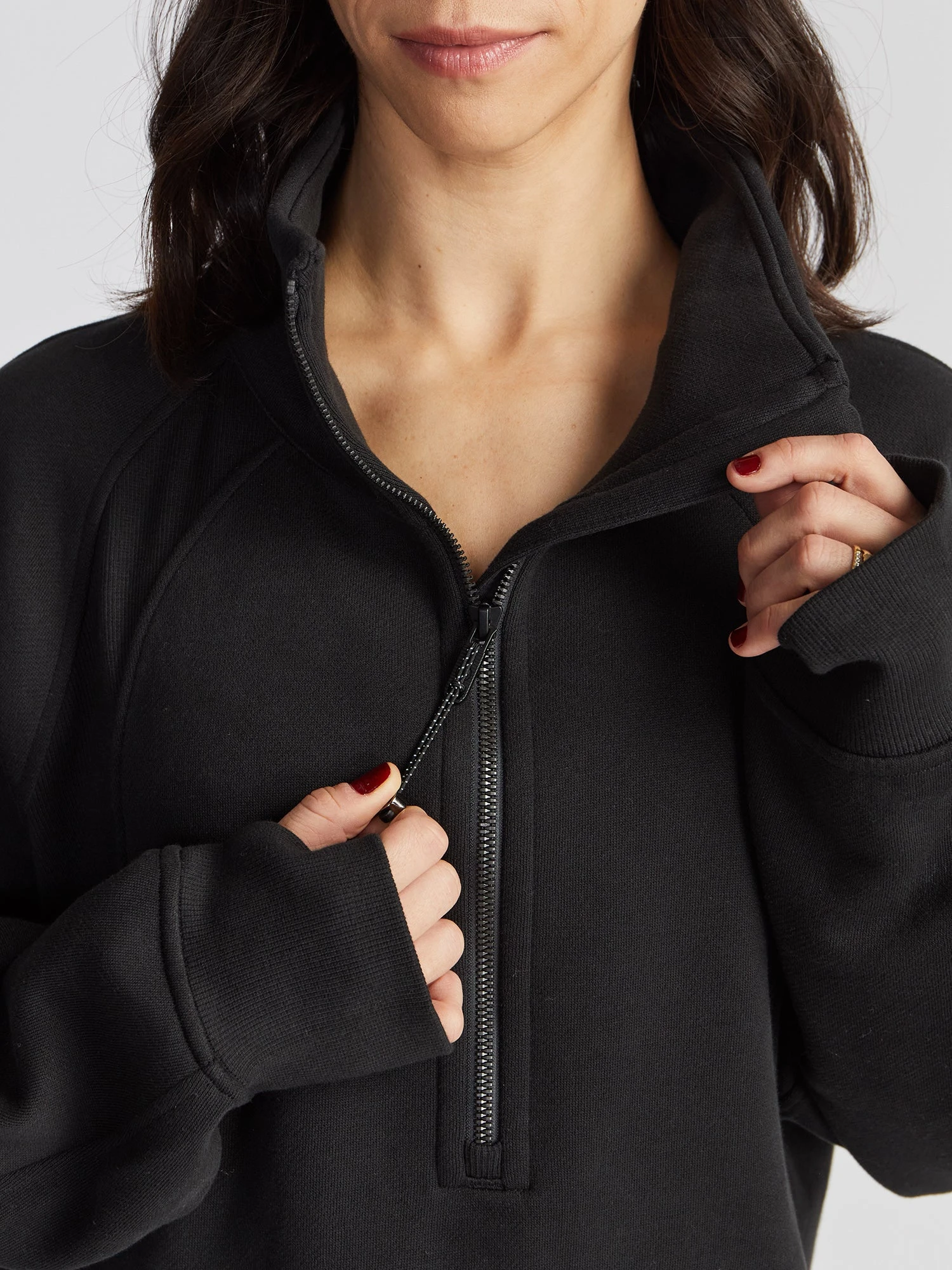 Lululemon Lounge Scuba 1/2 Zip Long 4 Lululemon Lounge Scuba 1/2 Zip Long - Image 2