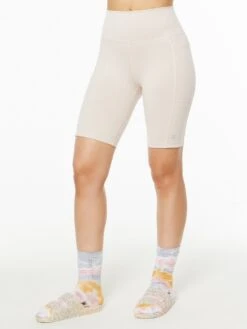 Sweaty Betty Super Sculpt 8" Biker Shorts Sorbet Pink