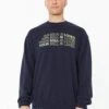 Derek Crew Sweatshirt Navy -Neka Clothing SW36126093.4054.1
