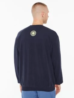 Derek Crew Sweatshirt Navy -Neka Clothing SW36126093.4054.5