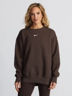 Nike Oversized Crew-Neck Sweatshirt
