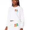 Classic Cropped Crew Sweatshirt -Neka Clothing SW45285316.9100.1
