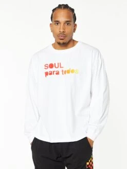 Latinx Heritage Month Brady Long Sleeve White
