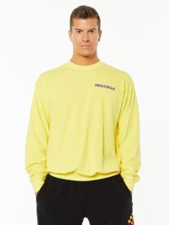 Derek Crew Sweatshirt Yellow -Neka Clothing SW58722677.7100.4