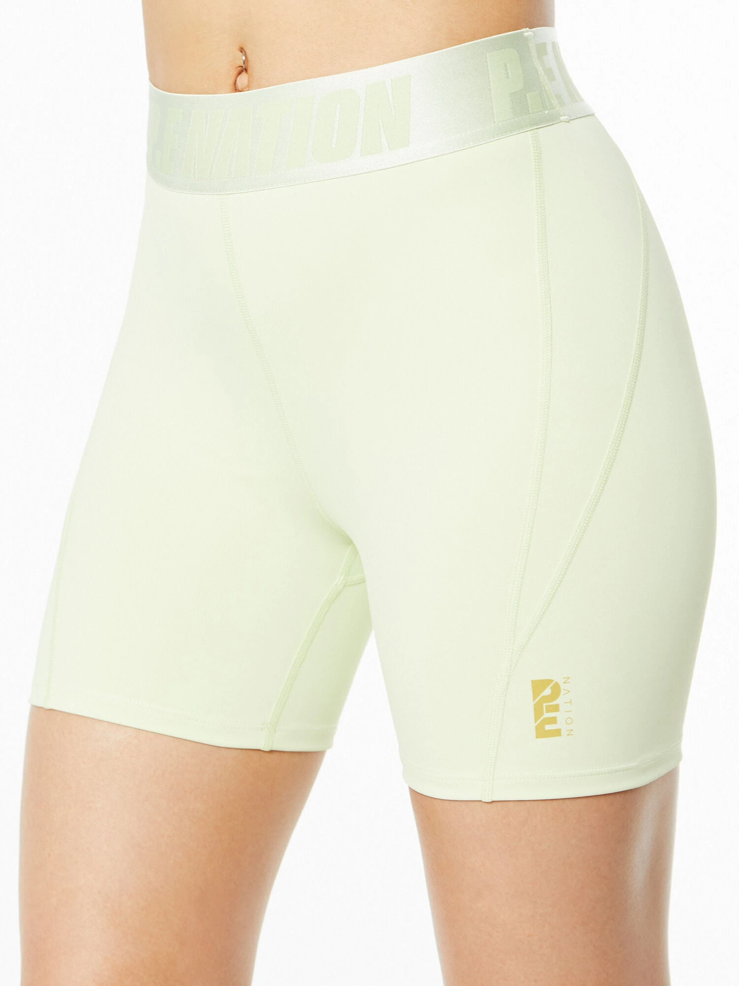 P.E NATION Backcheck Short 5" Majestic Lime 5 P.E NATION Backcheck Short 5" Majestic Lime - Image 3