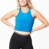 Cropped Ribbed Racer Tank Blue 1 Cropped Ribbed Racer Tank Blue -Neka Clothing SW62229824.4150.1