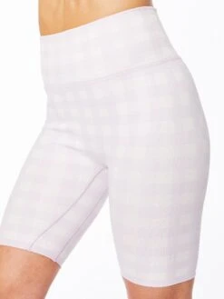Sweaty Betty Seamless 9" Biker Short Purple Gingham -Neka Clothing SW66985243.5100.3
