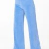 Velour Wide Leg Pant Cloudy Blue 2 Velour Wide Leg Pant Cloudy Blue -Neka Clothing SW67399079.4150.1