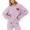 Rainbow Heart Stitch Sweatshirt -Neka Clothing SW72424895.1
