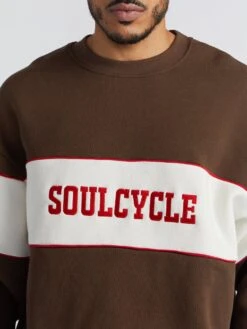 SoulCycle Brown Block Crew 10 SoulCycle Brown Block Crew -Neka Clothing SW74566628.3