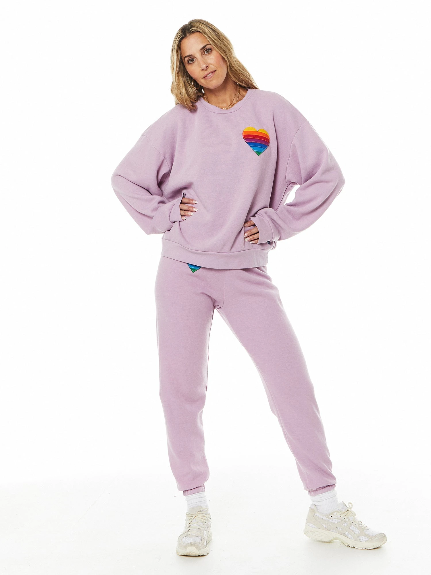 Rainbow Heart Stitch Sweatpant 6 Rainbow Heart Stitch Sweatpant - Image 4