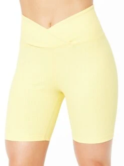 Ribbed V Waist Biker Short Solstice -Neka Clothing SW80901445.4780.3