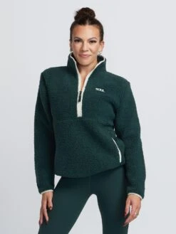 Libby Sherpa Half Zip