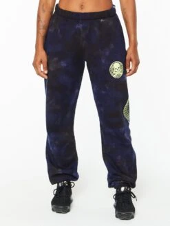 Billie Sweatpant Tie Dye Navy Blue