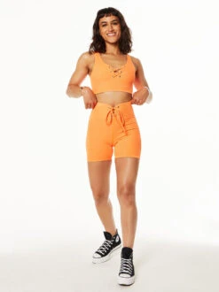 Ribbed Football Biker Short -Neka Clothing SW98302422.8100.4